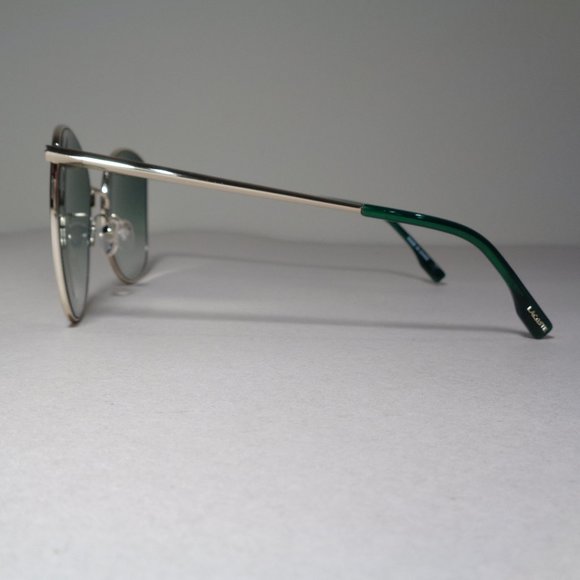 Lacoste L224S Gold Green New Women\'s Sunglasses
